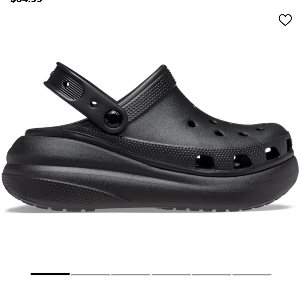 Crocs Crush platform clog barely worn size 9